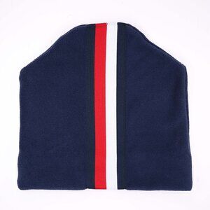 NWT Tommy Hilfiger Men's Flag Racing Stripe Beanie Hat Skull Cap One Size Navy